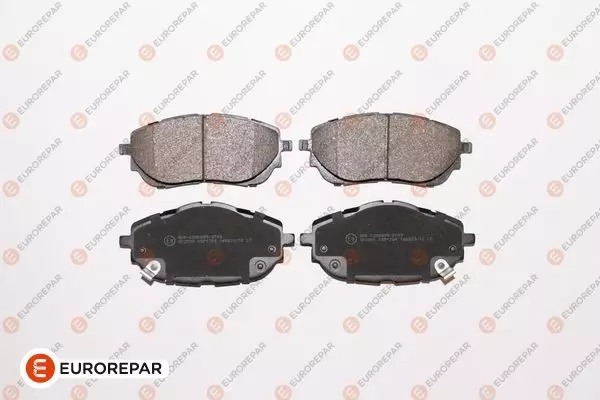 Колодки тормозные дисковые EUROREPAR 1639381980