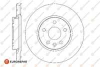 Диск тормозной EUROREPAR 1667856480