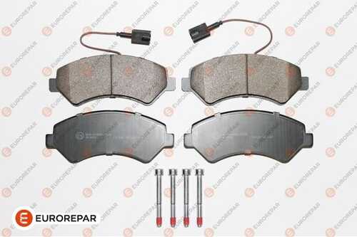 Колодки тормозные дисковые citroen jumper/fiat ducato/peugeot boxer r16 06 rear EUROREPAR 1675990080