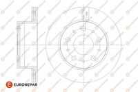 Диск тормозной EUROREPAR 1676014480