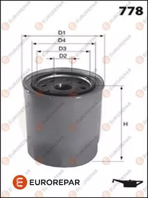 Масляный фильтр EUROREPAR E149157