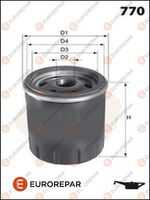 Фильтр масляный alfa romeo 164 2.5td chrysler voyager opel frontera 2.5td-2.8td 92