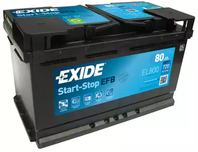 Стартерная аккумуляторная батарея efb EXIDE EL954