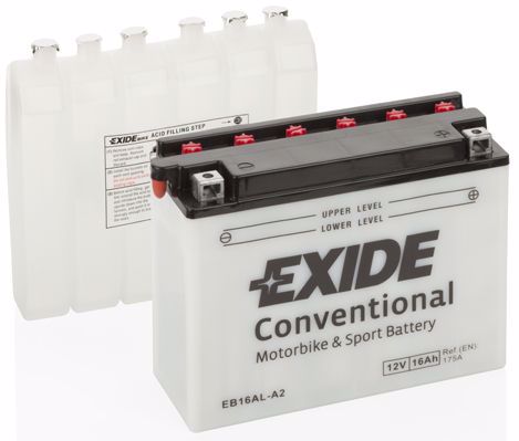 Стартерная аккумуляторная батарея exide conventional EXIDE EB16AL-A2