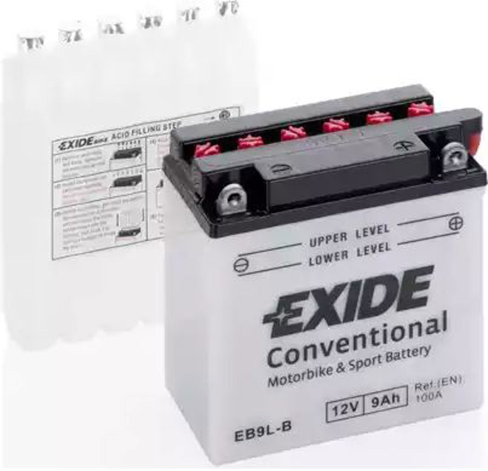 Аккумулятор для мототехники EXIDE EB9L-B