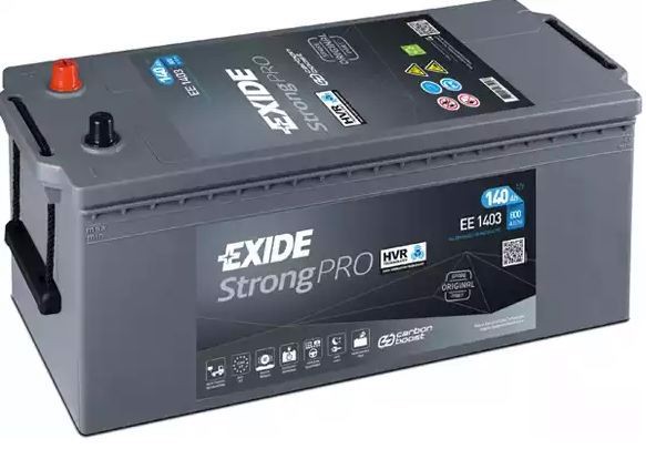 Стартерная аккумуляторная батарея strongpro efb+ EXIDE EE1403