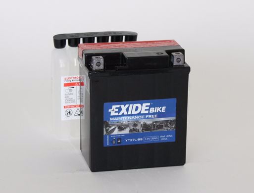 Стартерная аккумуляторная батарея exide agm EXIDE ETX7L-BS