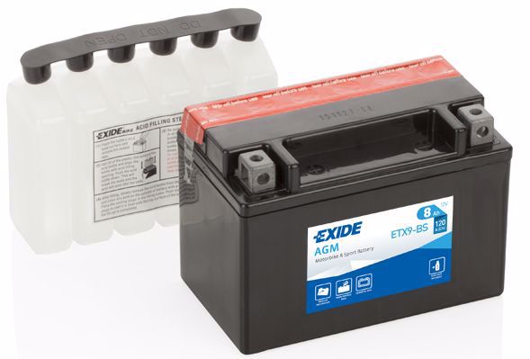 Аккумулятор для мототехники EXIDE ETX9-BS
