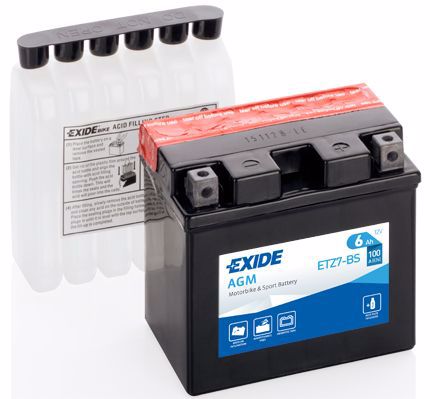 Аккумулятор для мототехники EXIDE ETZ7-BS