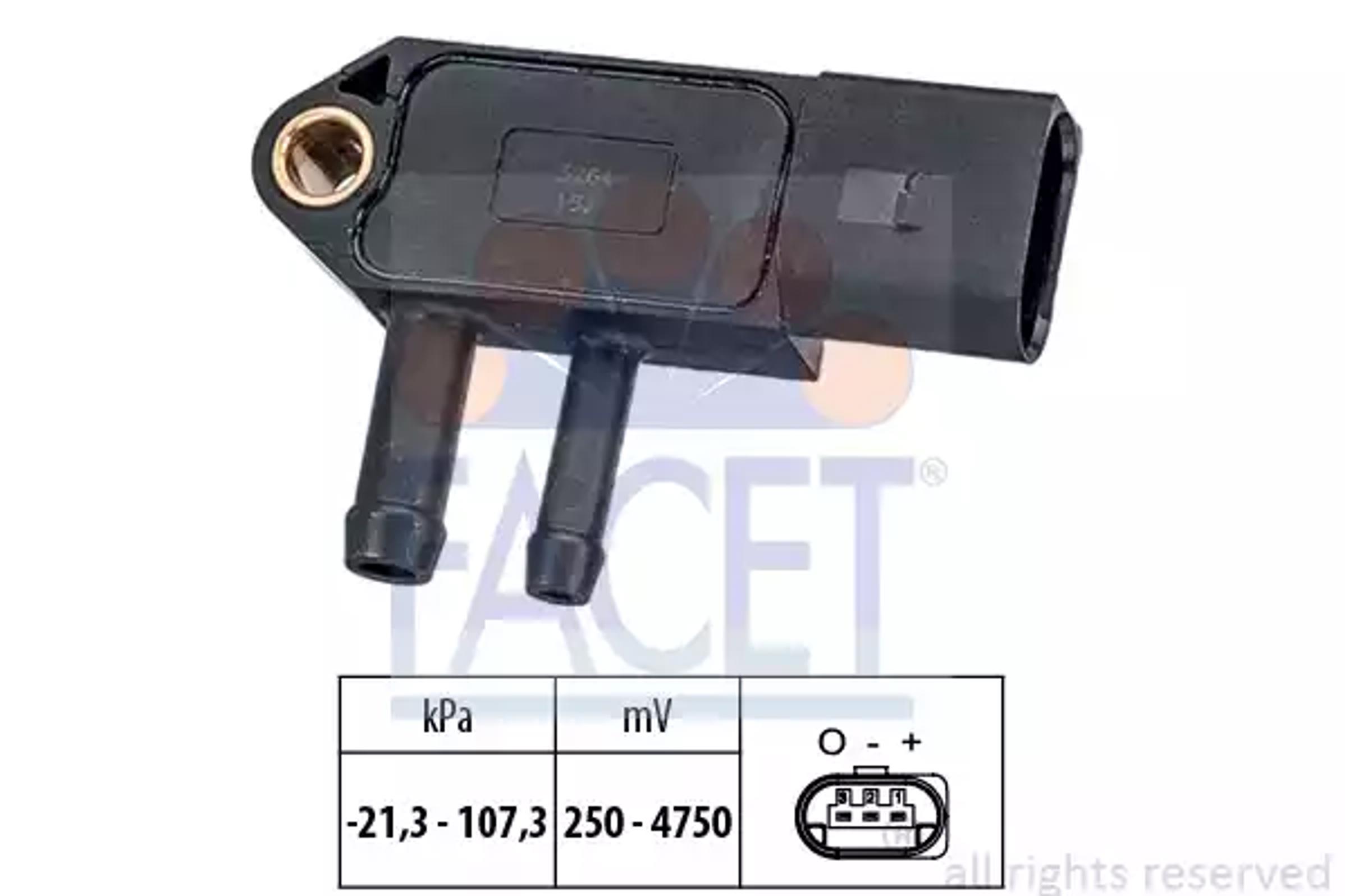 Датчик разности давления FACET 10.3266