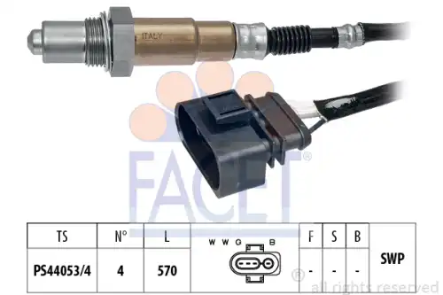 Лямбда-зонд made in italy - oe equivalent
