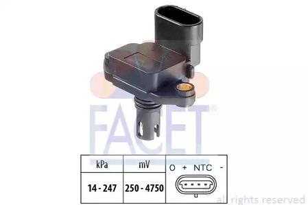Датчик давления воздуха FACET 10.3125