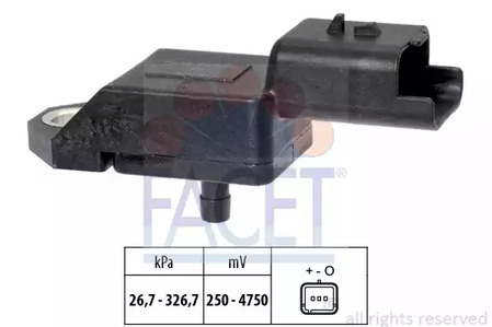 Датчик давления воздуха FACET 10.3134