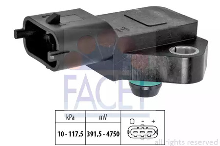 Датчик давления воздуха FACET 10.3135
