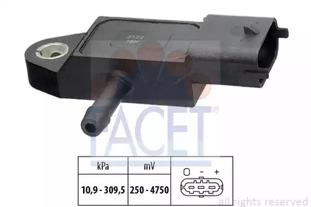 Датчик давл. воздуха во впуск. газопр FACET 10.3144