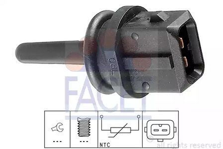Датчик температура впускаемого воздуха made in italy - oe equivalent