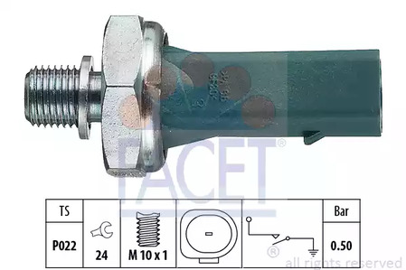 Датчик давления масла made in italy - oe equivalent