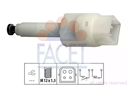 Датчик стоп-сигнала FACET 7.1126