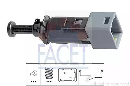 Выключатель фонаря сигнала торможения made in italy - oe equivalent