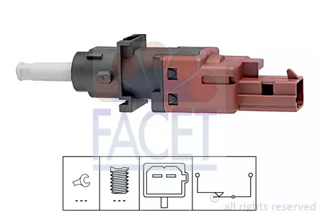 Датчик выключения сцепления FACET 7.1170