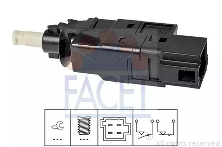 Выключатель фонаря сигнала торможения made in italy - oe equivalent