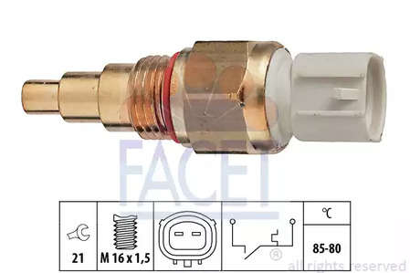 Датчик включения вентилятора FACET 7.5109