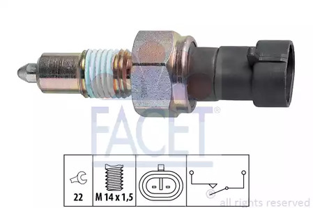 Датчик заднего хода FACET 7.6067