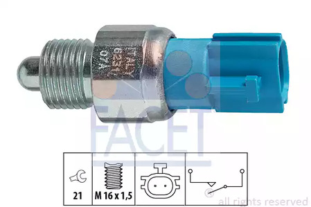Датчик заднего хода FACET 7.6231