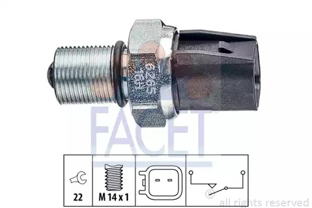 Датчик заднего хода FACET 7.6265