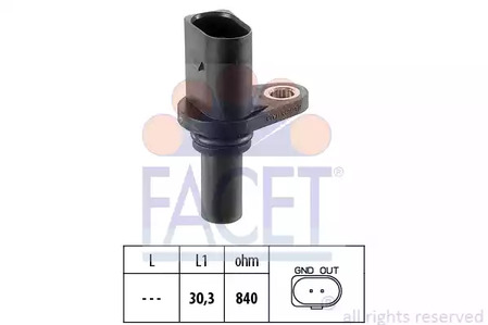 Датчик частоты вращения FACET 9.0221