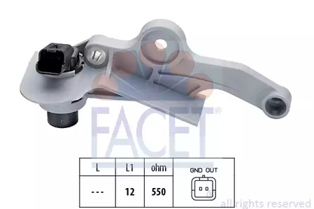 Датчик положения коленвала FACET 9.0299
