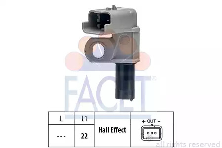 Датчик положения коленвала FACET 9.0460
