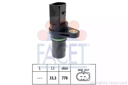 Датчик положения коленвала FACET 9.0640