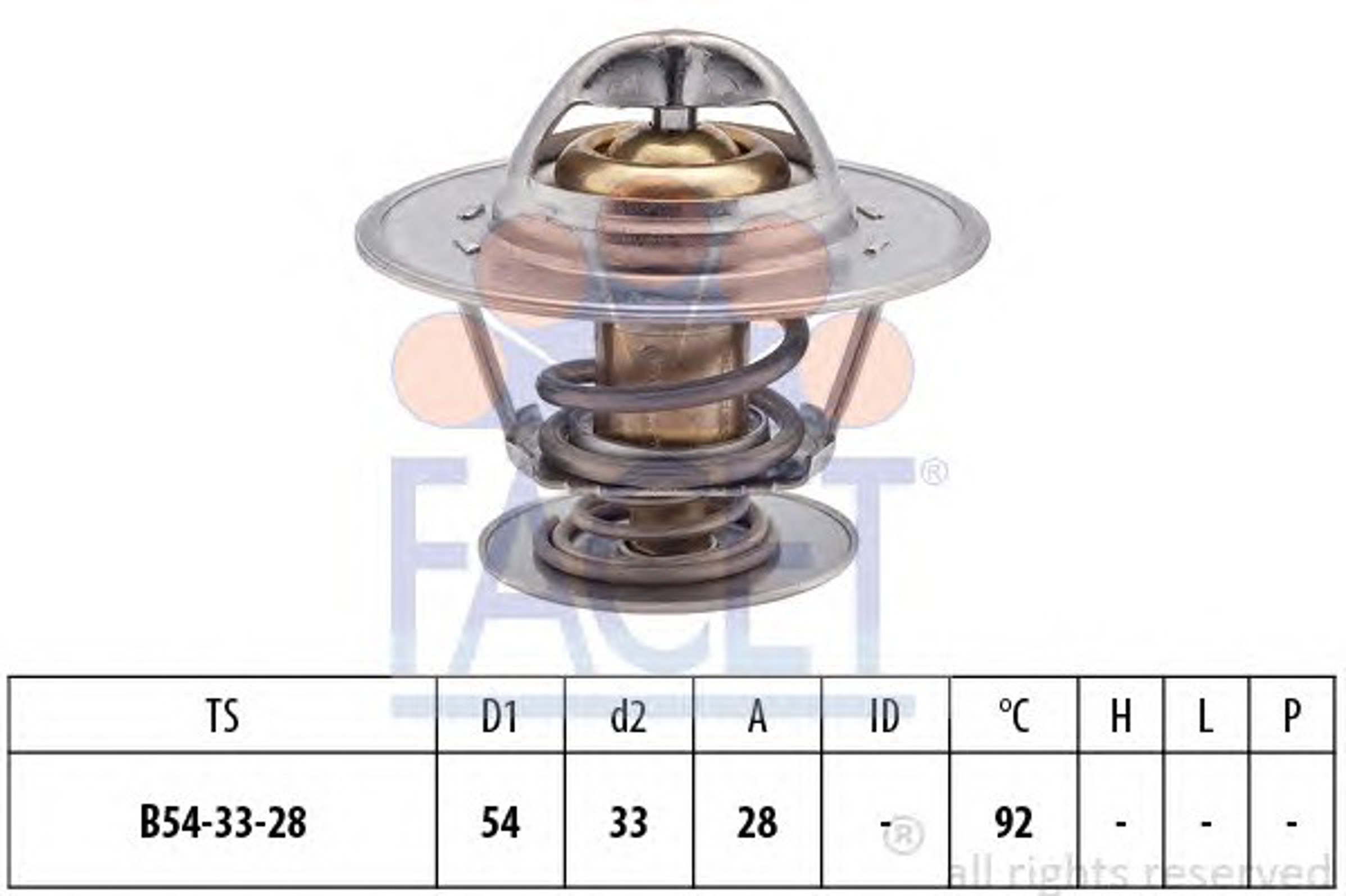 Термостат FACET 7.8213