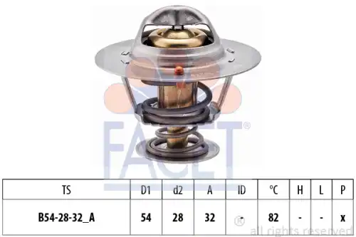 Термостат FACET 7.8276S