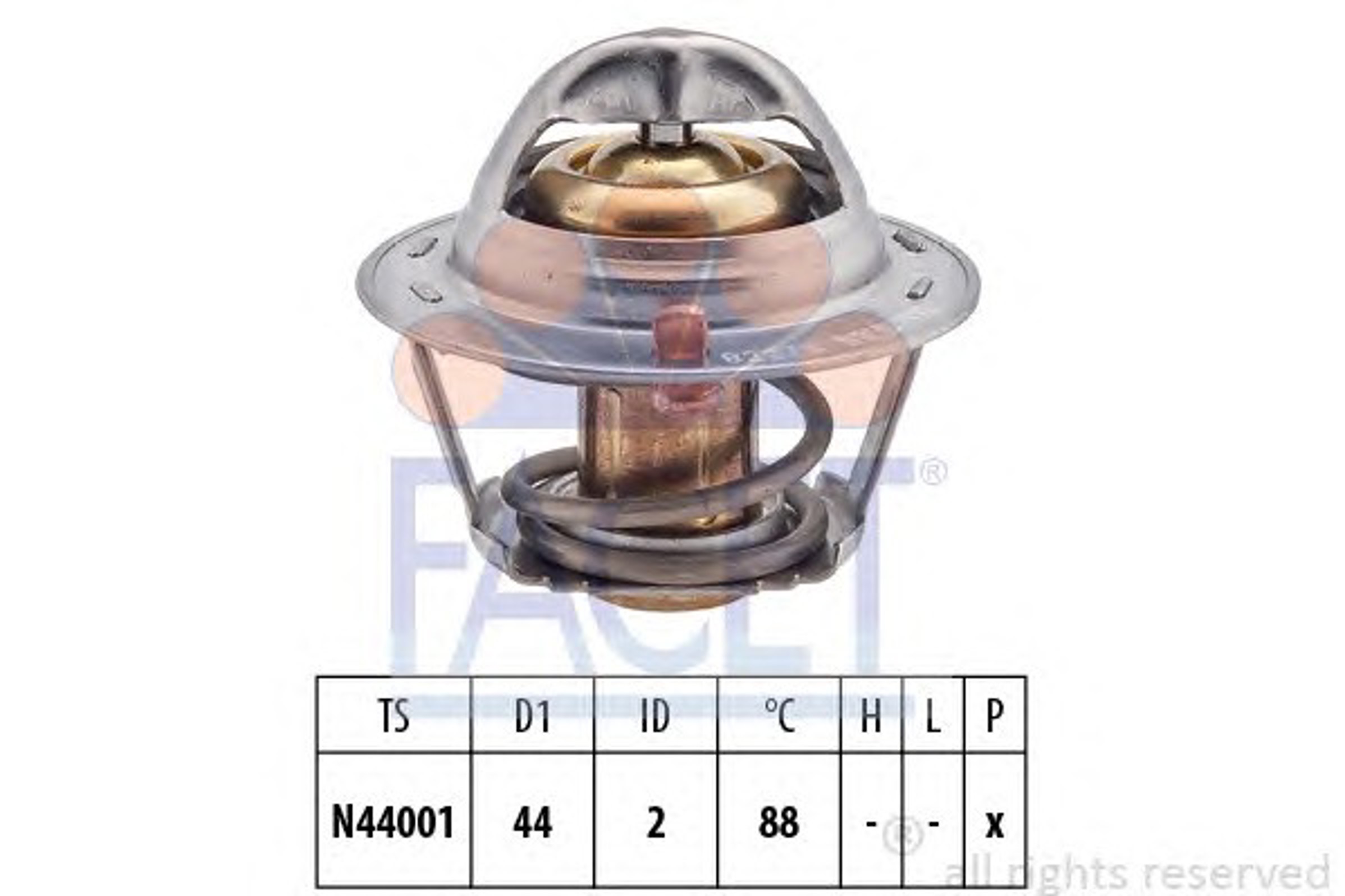 Термостат FACET 7.8368