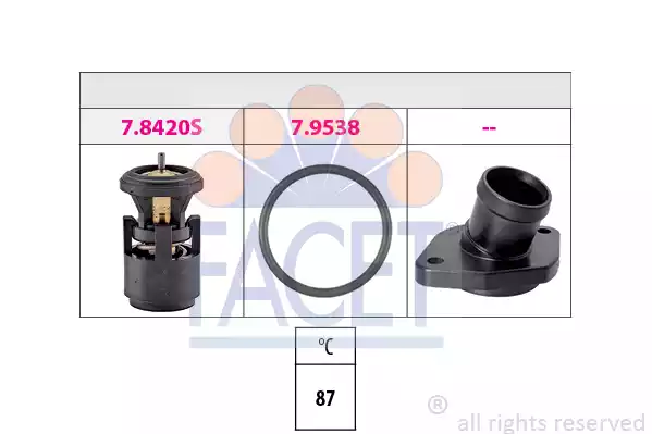 Термостат FACET 7.8559K
