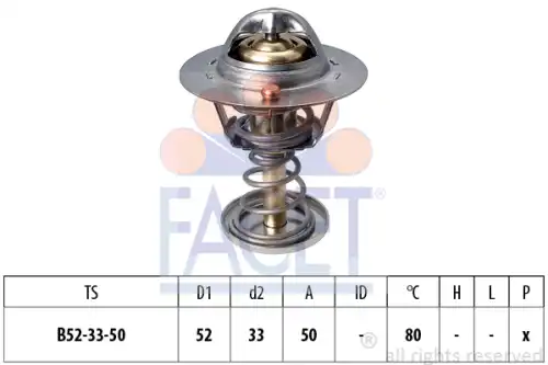 Термостат FACET 7.8674S