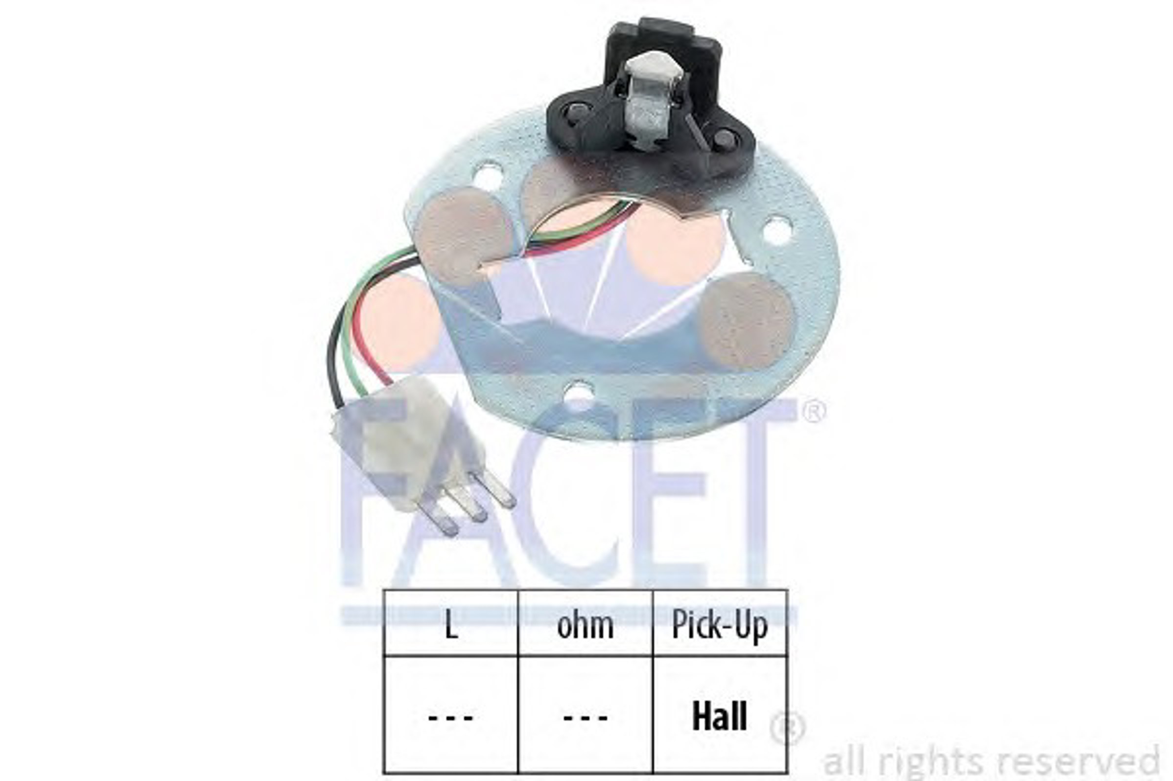 Датчик холла FACET 8.4702