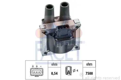 Катушка зажигания made in italy - oe equivalent