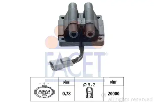 Катушка зажигания made in italy - oe equivalent