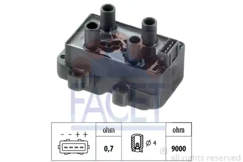Катушка зажигания made in italy - oe equivalent