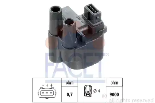 Катушка зажигания made in italy - oe equivalent