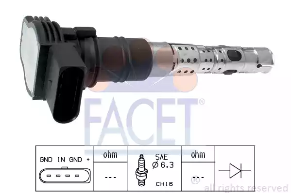 Катушка зажигания made in italy - oe equivalent