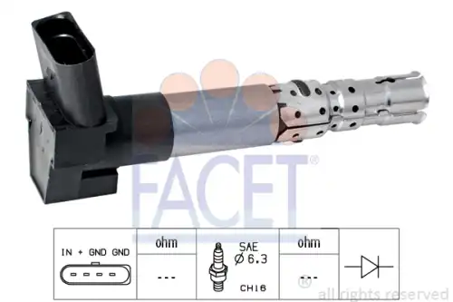 Катушка зажигания made in italy - oe equivalent