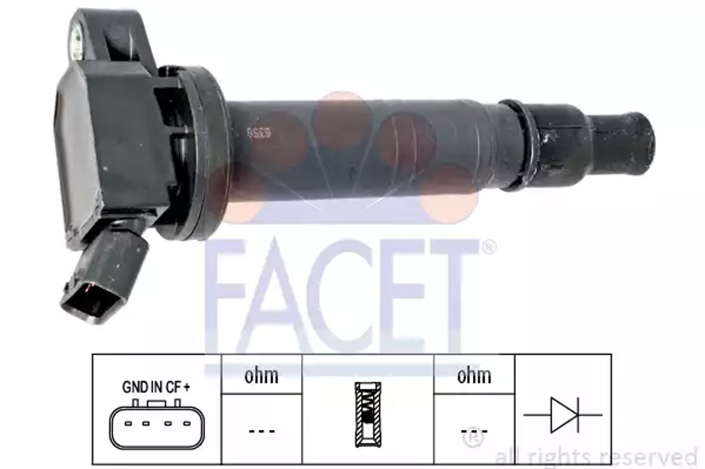 Катушка зажигания made in italy - oe equivalent