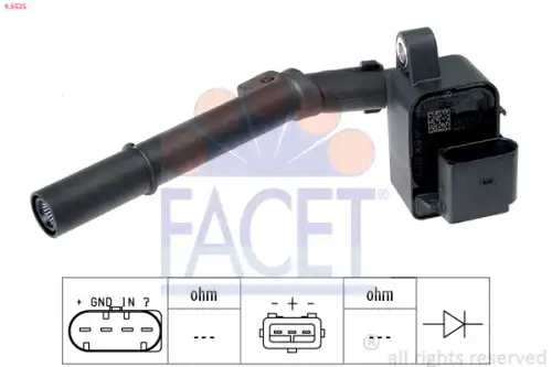 Катушка зажигания made in italy - oe equivalent