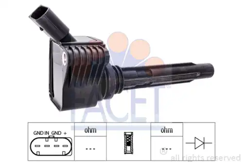 Катушка зажигания made in italy - oe equivalent