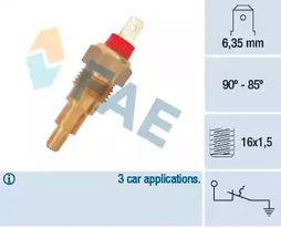 Датчик включения вентилятора FAE 37620