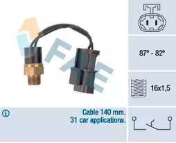 Датчик включения вентилятора FAE 37760